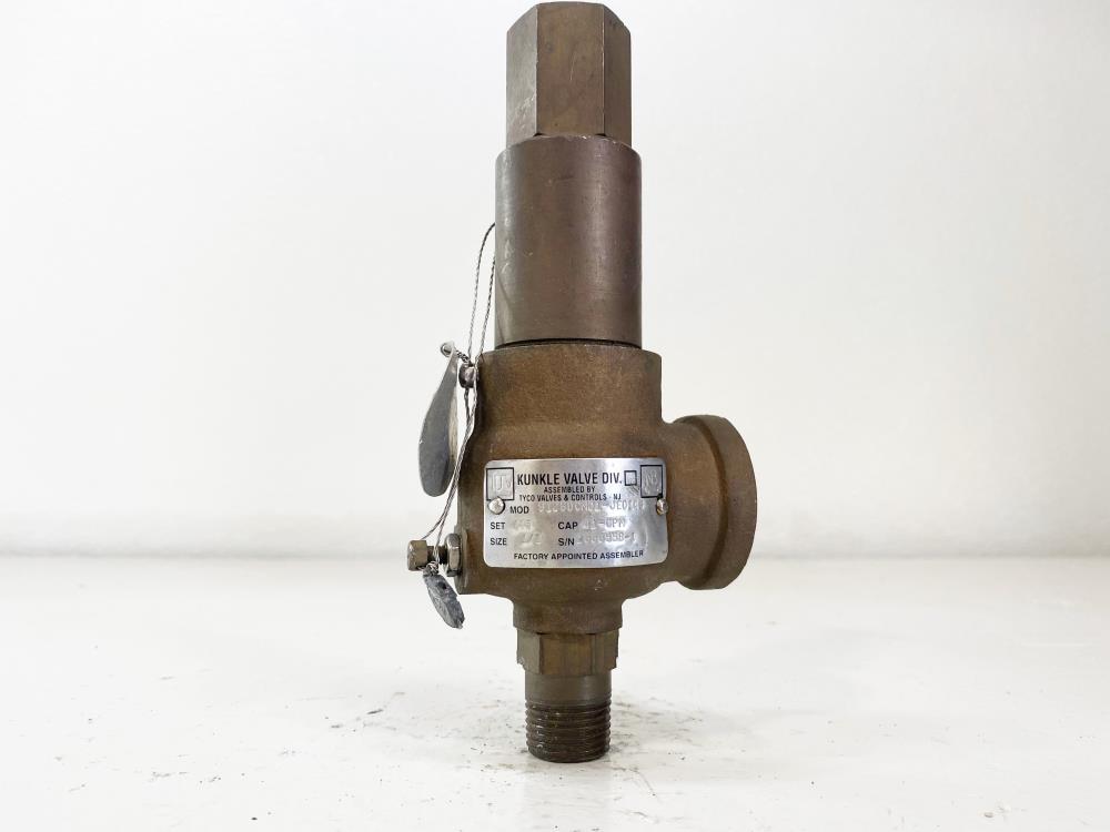 Kunkle 1/2" x 3/4" NPT 145# Bronze Relief Valve 912BDCM01-JE0145